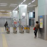 近鉄奈良線高架工事（写真）：若江岩田駅